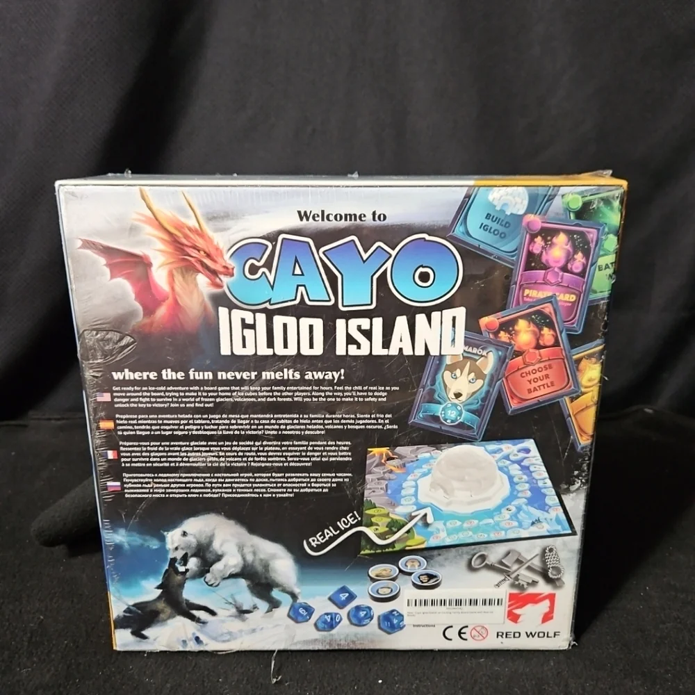 Igloo Island-Cayo Includes Real Ice Building Blocks Factory‎ Sealed